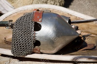 Helmet and armour