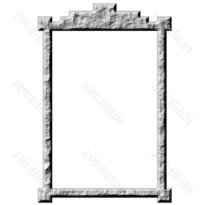 3D Stone Frame