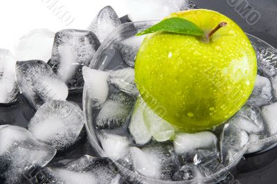 apple and ice