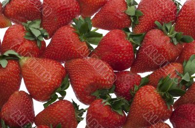 Strawberry as background