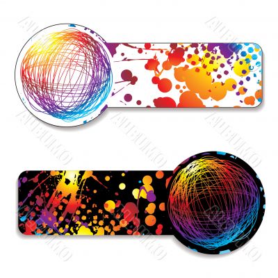 scribble rainbow tag