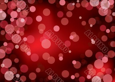red blur light