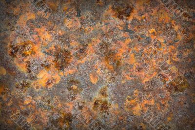 Grunge rusty metal background