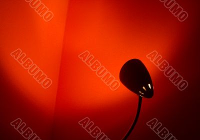 Red lamp