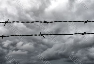 Barbed Wire Fence