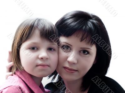 mother and daughter