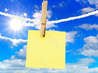 sky and frame