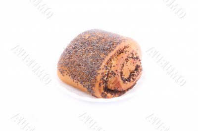 Bread Roll with poppyseed