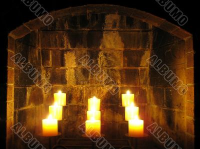 Fireplace Candles
