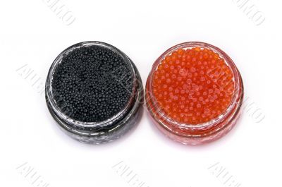 red and black caviar