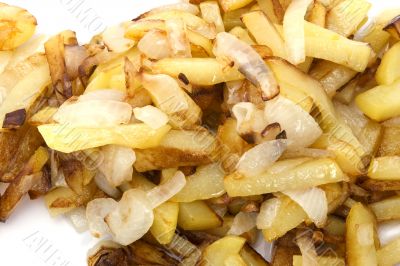 fried potatoes