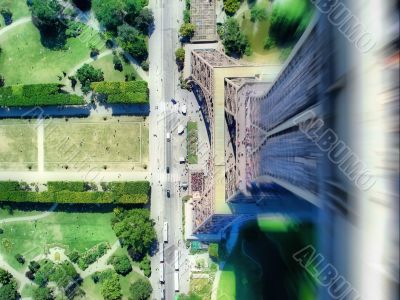 Jumping from Eiffel Tower