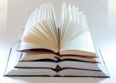 Book pile