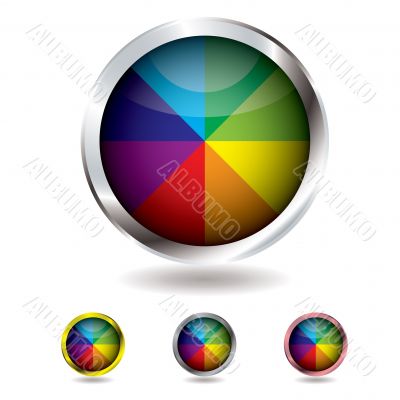 beach ball button