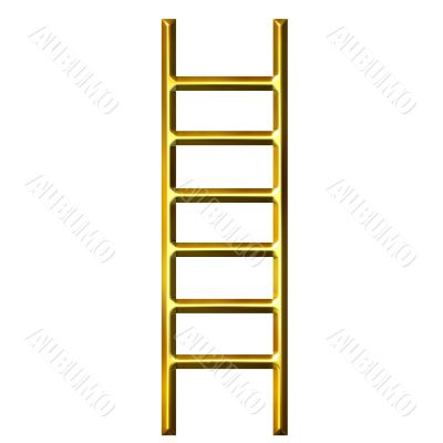 3D Golden Ladder