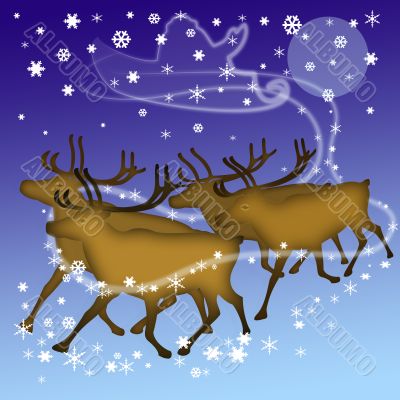 deers of Santa