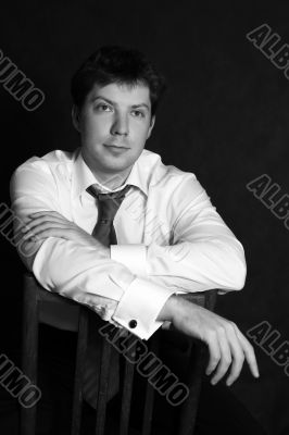 Portrait of the man