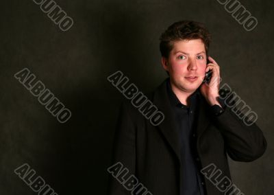 The man with the phone