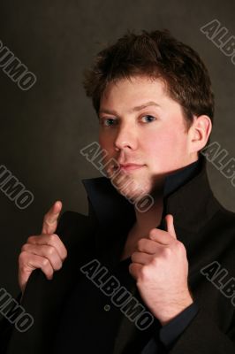 Portrait of the man