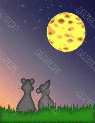 illustration two  mouse