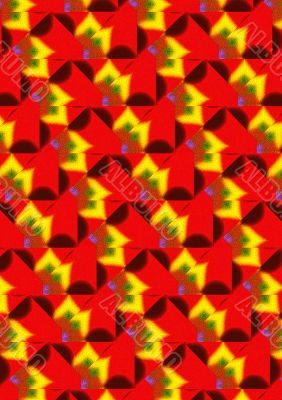 Pattern autumn leaves