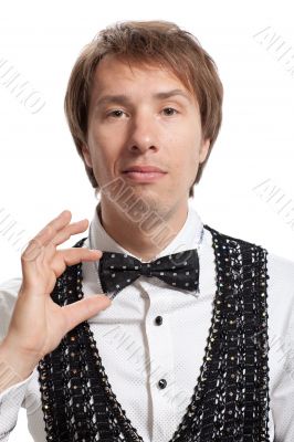 Man with bow tie