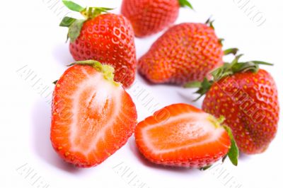 fresh strawberries
