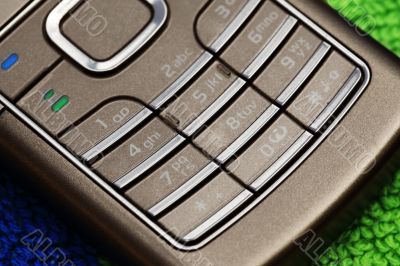 Keyboard of the phone