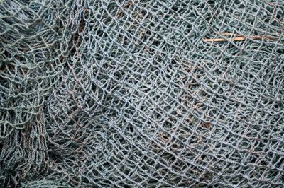 Fishing net background