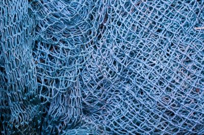 Fishing net background