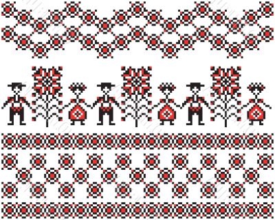 Traditional Belarus ornament