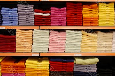 Colorful towels