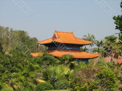 the Chinese pagoda