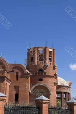 Church under construction