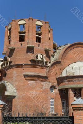 Church under construction