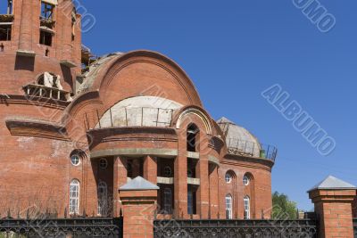 Church under construction