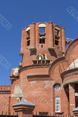 Church under construction