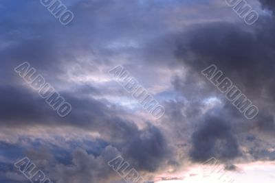 Storm clouds