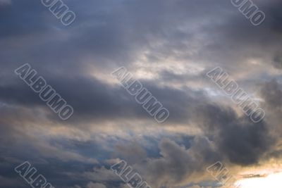 Storm clouds