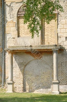 Blind brick windows
