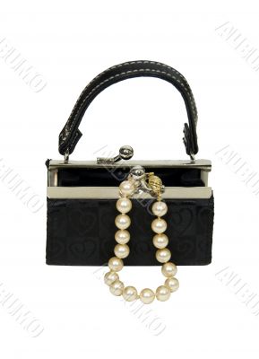 Pearls and Purse
