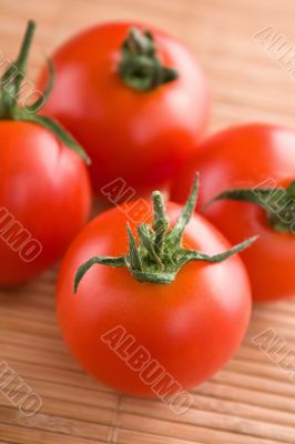 Four tomatoes