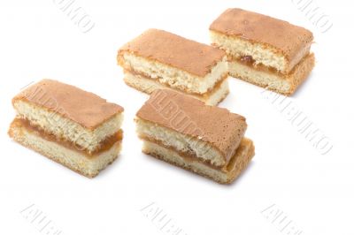 cake on white