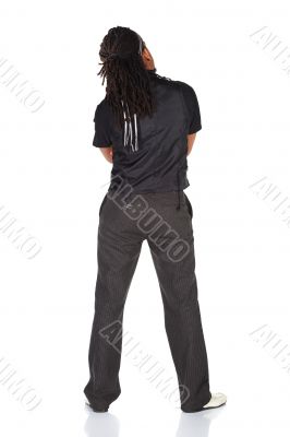 Handsome African businessman