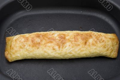 cooking chiken roll