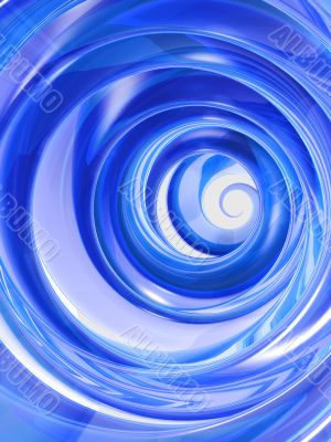 Colored abstract background with spiral