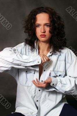 Portrait of the woman