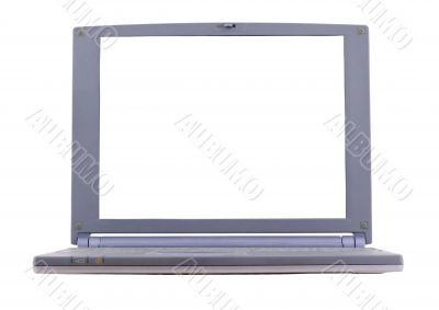 Laptop On White Background
