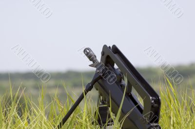 Gun on the hill