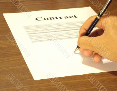 signing contract 10609